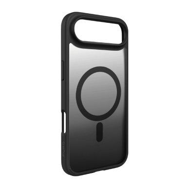 iPhone 17 Air Puro Gradient TPU dėklas su MagSafe – juodas iPhone 17 Air Puro Gradient TPU dėklas su MagSafe – juodas