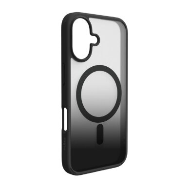 iPhone 17 Puro Gradient TPU dėklas su MagSafe – juodas