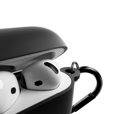 AirPods 4 Puro Icon dėklas – juodas 2