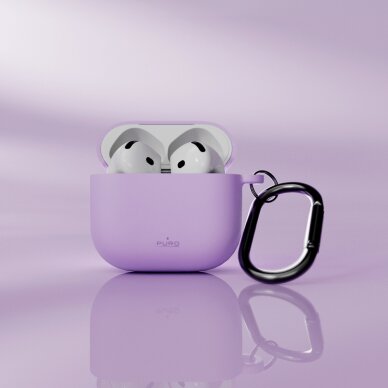 AirPods 4 Puro Icon dėklas – violetinis 4