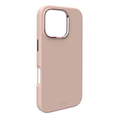 iPhone 16 Pro Max – Puro Icon Mag Pro MagSafe silikoninis dėklas - Smėlinis
