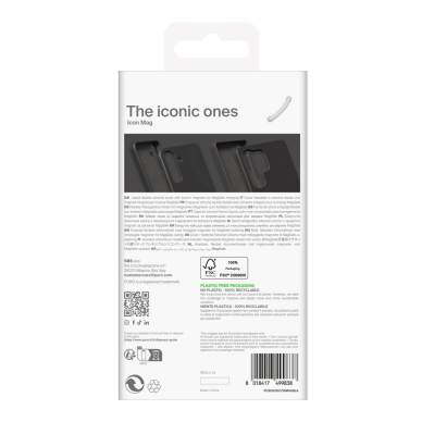 Puro Icon Mag silikoninis dėklas su MagSafe Samsung Galaxy S25 - juodas 3 Puro Icon Mag silikoninis dėklas su MagSafe Samsung Galaxy S25 - juodas 3