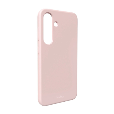 Puro Icon silikoninis dėklas Samsung Galaxy S25 - rožinis