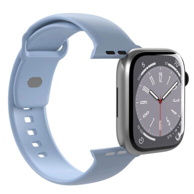 Dirželiai Puro Icon Silicone Apple Watch 38 / 40 / 41 mm – šviesiai mėlyni (2 vnt.) 3 Dirželiai Puro Icon Silicone Apple Watch 38 / 40 / 41 mm – šviesiai mėlyni (2 vnt.) 3