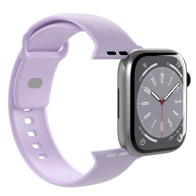 Dirželiai Puro Icon Silicone Apple Watch 42 / 44 / 45 / 49 mm – levandų spalvos (2 vnt.) 3 Dirželiai Puro Icon Silicone Apple Watch 42 / 44 / 45 / 49 mm – levandų spalvos (2 vnt.) 3