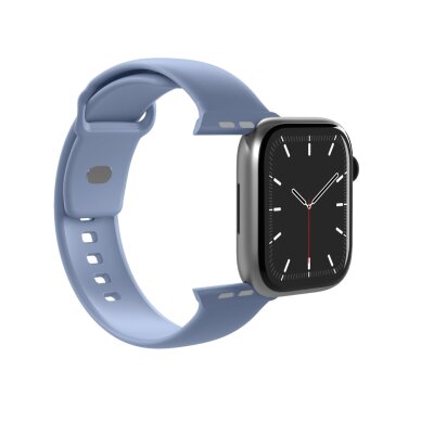 Apple Watch 44/45/46/49 mm Puro Icon apyrankė – mėlyna Apple Watch 44/45/46/49 mm Puro Icon apyrankė – mėlyna