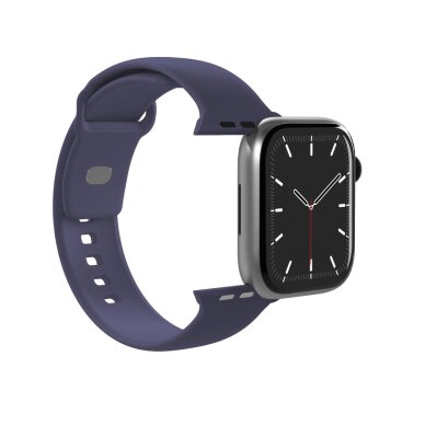 Apple Watch 44/45/46/49 mm Puro Icon apyrankė – tamsiai mėlyna