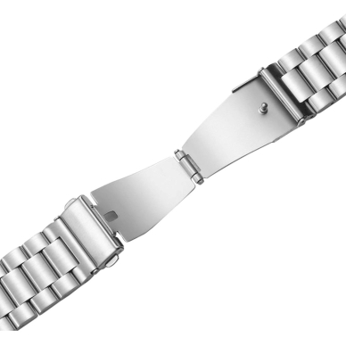Samsung Galaxy Watch 4 / 4 Classic / 5 / 5 Pro / 6 / 6 Classic – Puro METAL Stainless Steel dirželis - Sidabrinis 2