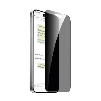 iPhone 16 Pro Puro Privacy grūdintas stiklas