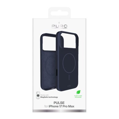 iPhone 17 Pro Max dėklas Puro Pulse – tamsiai mėlynas polikarbonatinis 1 iPhone 17 Pro Max dėklas Puro Pulse – tamsiai mėlynas polikarbonatinis 1