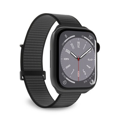 Dirželis Puro Sport Nailon Apple Watch 38 / 40 / 41 mm – juodas