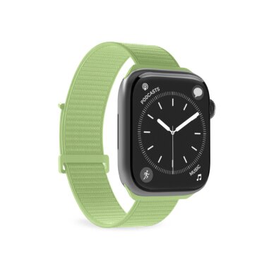 Apple Watch 38/40/41/42 mm Puro Sport apyrankė – žalia Apple Watch 38/40/41/42 mm Puro Sport apyrankė – žalia