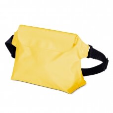 Vandeniui atsparus krepšys PVC waterproof pouch / kidney bag - geltonas