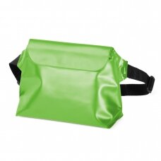 Vandeniui atsparus krepšys PVC waterproof pouch / waist bag - žalias