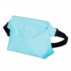 Vandeniui atsparus krepšys PVC waterproof pouch / waist bag - mėlynas