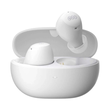 QCY HT07 ArcBuds TWS belaidės į ausis įdedamos Bluetooth 5.2 ausinės – baltos