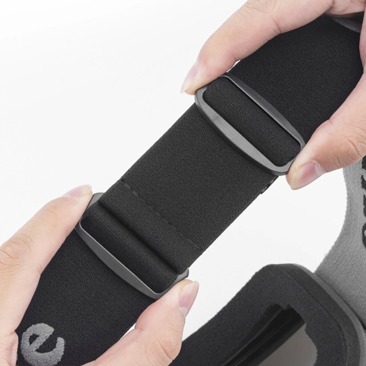 Slidinėjimo akiniai Qunature Black Frameless – juodi 7