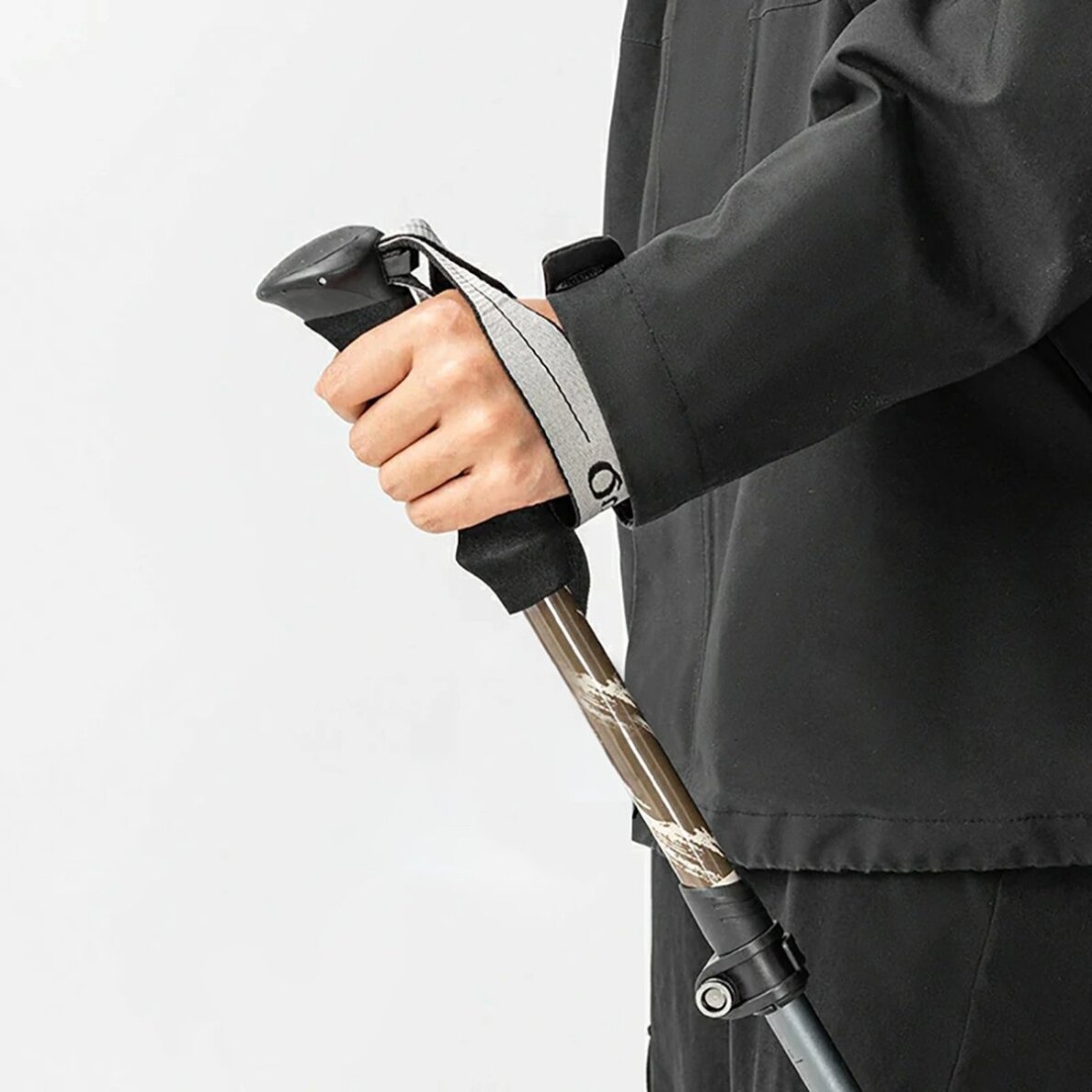 Žygio lazda Qunature Nordic Walking Trekking Pole aliumininė 110–130 cm, 1 vnt. – ruda 4 Žygio lazda Qunature Nordic Walking Trekking Pole aliumininė 110–130 cm, 1 vnt. – ruda 4