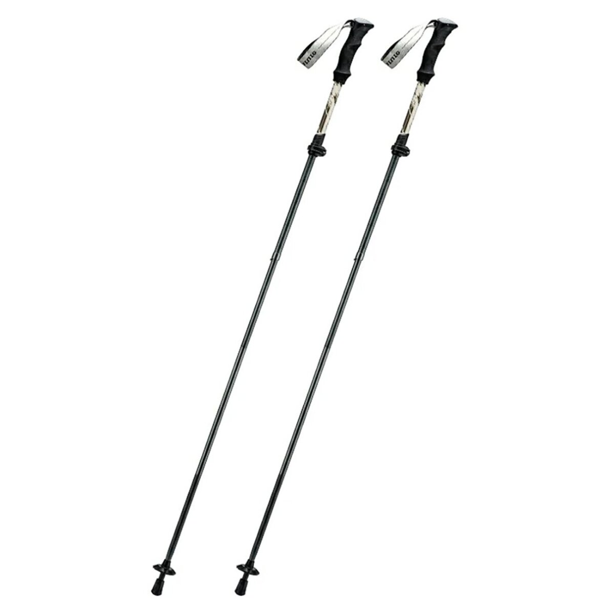 Žygio lazda Qunature Nordic Walking Trekking Pole aliumininė 110–130 cm, 1 vnt. – ruda