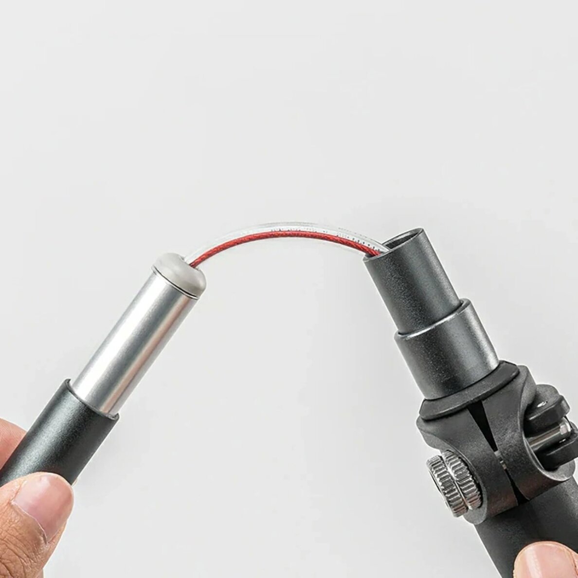 Žygio lazdos Qunature Nordic Walking Trekking Poles aliumininės 110–130 cm – violetinės 3