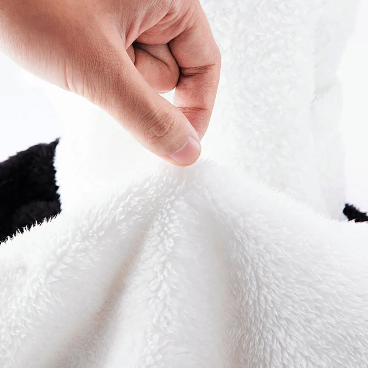 Qunature Panda Balaclava slidinėjimui vaikams / suaugusiems Dydis L – juoda/balta 4 Qunature Panda Balaclava slidinėjimui vaikams / suaugusiems Dydis L – juoda/balta 4