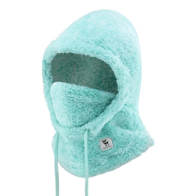 Qunature Arctic Velvet Balaclava slidinėjimo kaukė Dydis L – mėtų 1