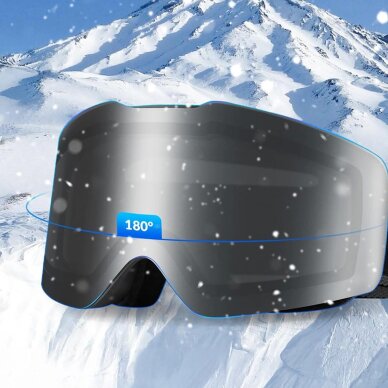 Slidinėjimo akiniai Qunature Black Frameless – juodi 3 Slidinėjimo akiniai Qunature Black Frameless – juodi 3