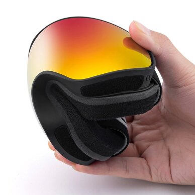 Vaikiški slidinėjimo akiniai Qunature Black (dydis M/L) – juodi 5 Vaikiški slidinėjimo akiniai Qunature Black (dydis M/L) – juodi 5