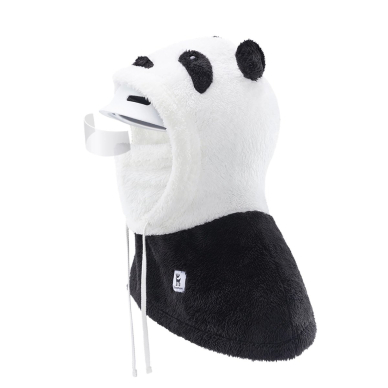Qunature Panda Balaclava slidinėjimui vaikams / suaugusiems Dydis M – juoda/balta 2