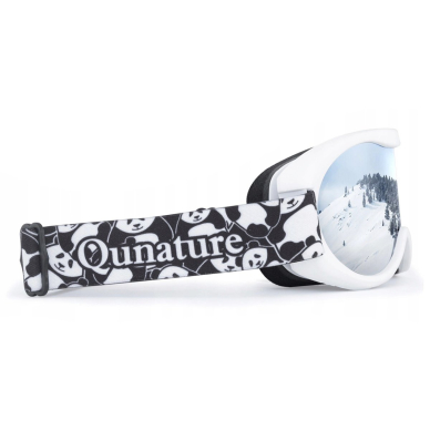Qunature Panda Slidinėjimo akiniai suaugusiems – juoda/balta 1