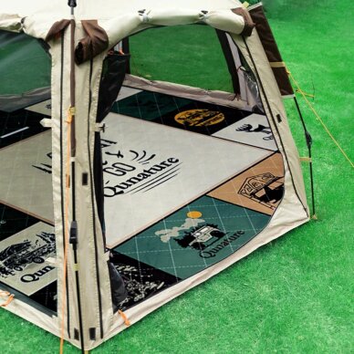 Kilimėlis Qunature turistinis, neperšlampamas 2 x 2 m – įvairiaspalvis 1