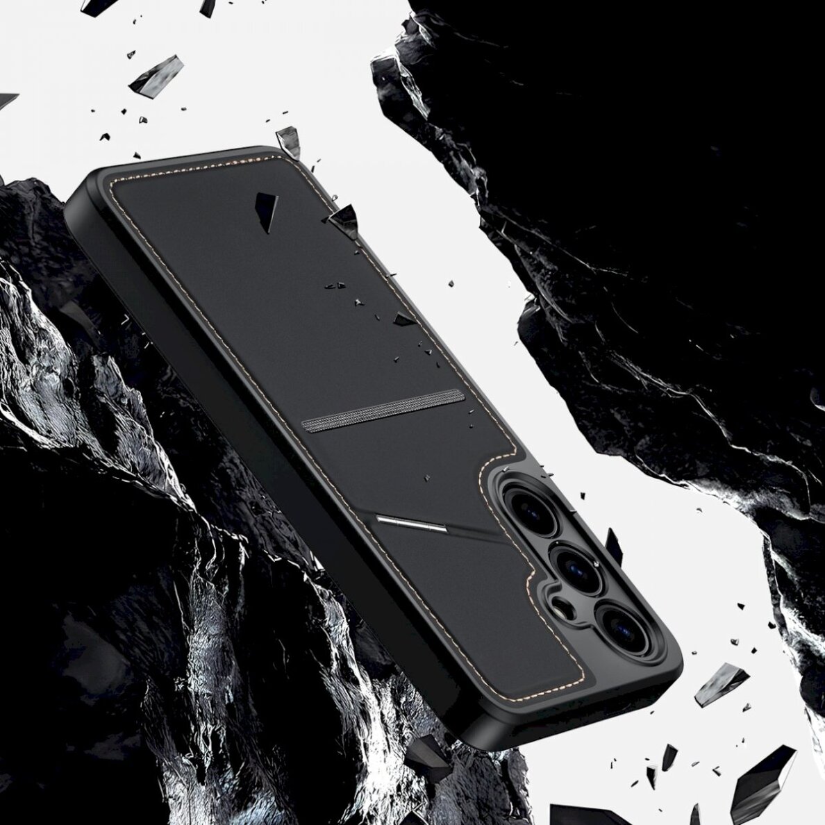 Akcija! Dėklas Rafi II Mag case for Samsung S24 - Juodas 13 Akcija! Dėklas Rafi II Mag case for Samsung S24 - Juodas 13