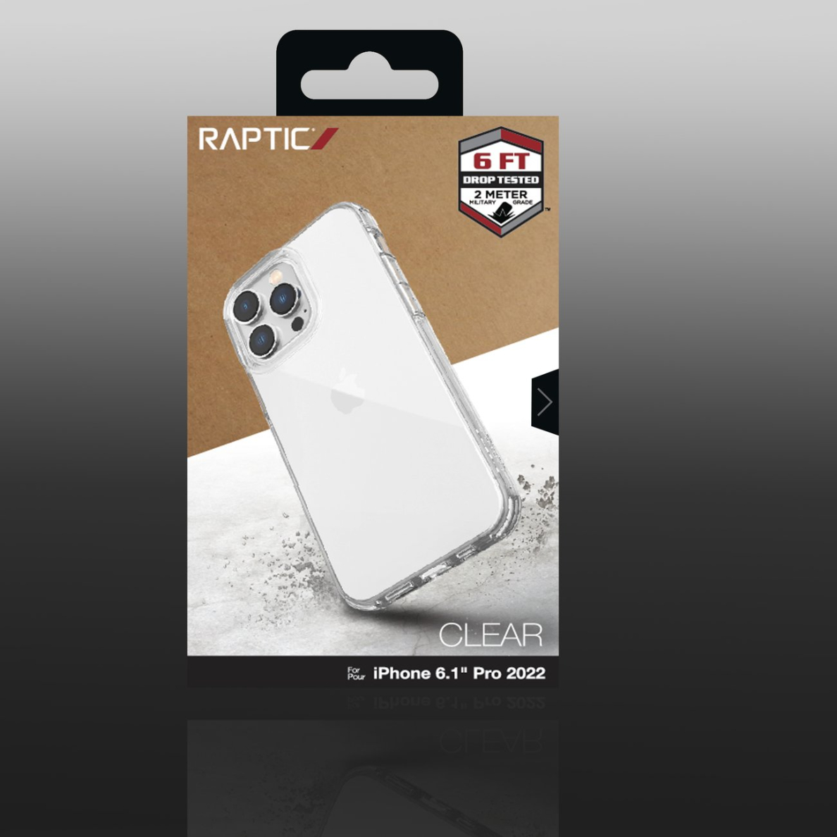 Dėklas Raptic Clear Case iPhone 14 Pro Skaidrus 2 Dėklas Raptic Clear Case iPhone 14 Pro Skaidrus 2
