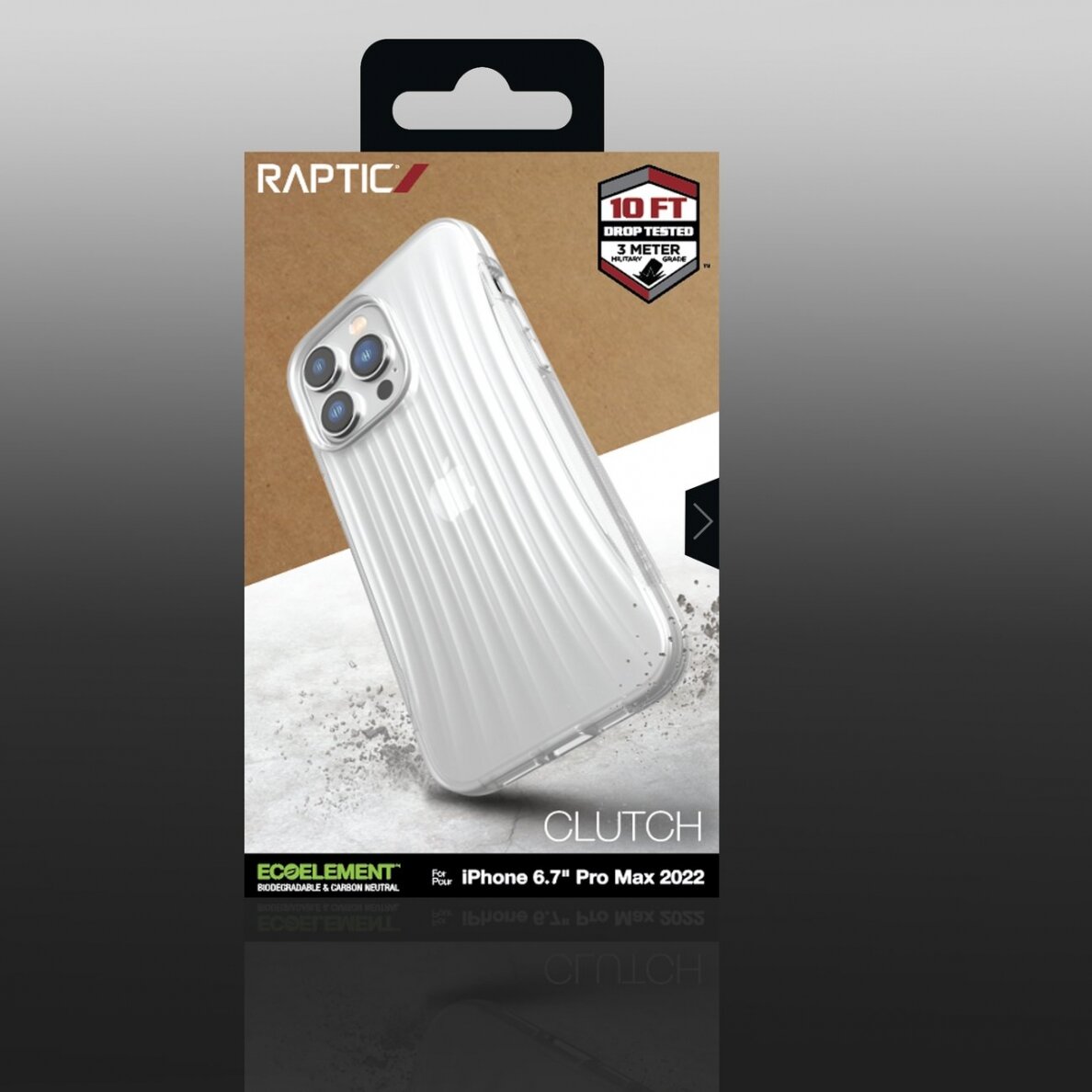 Dėklas Raptic Clutch Case iPhone 14 Pro Max Permatomas 4 Dėklas Raptic Clutch Case iPhone 14 Pro Max Permatomas 4