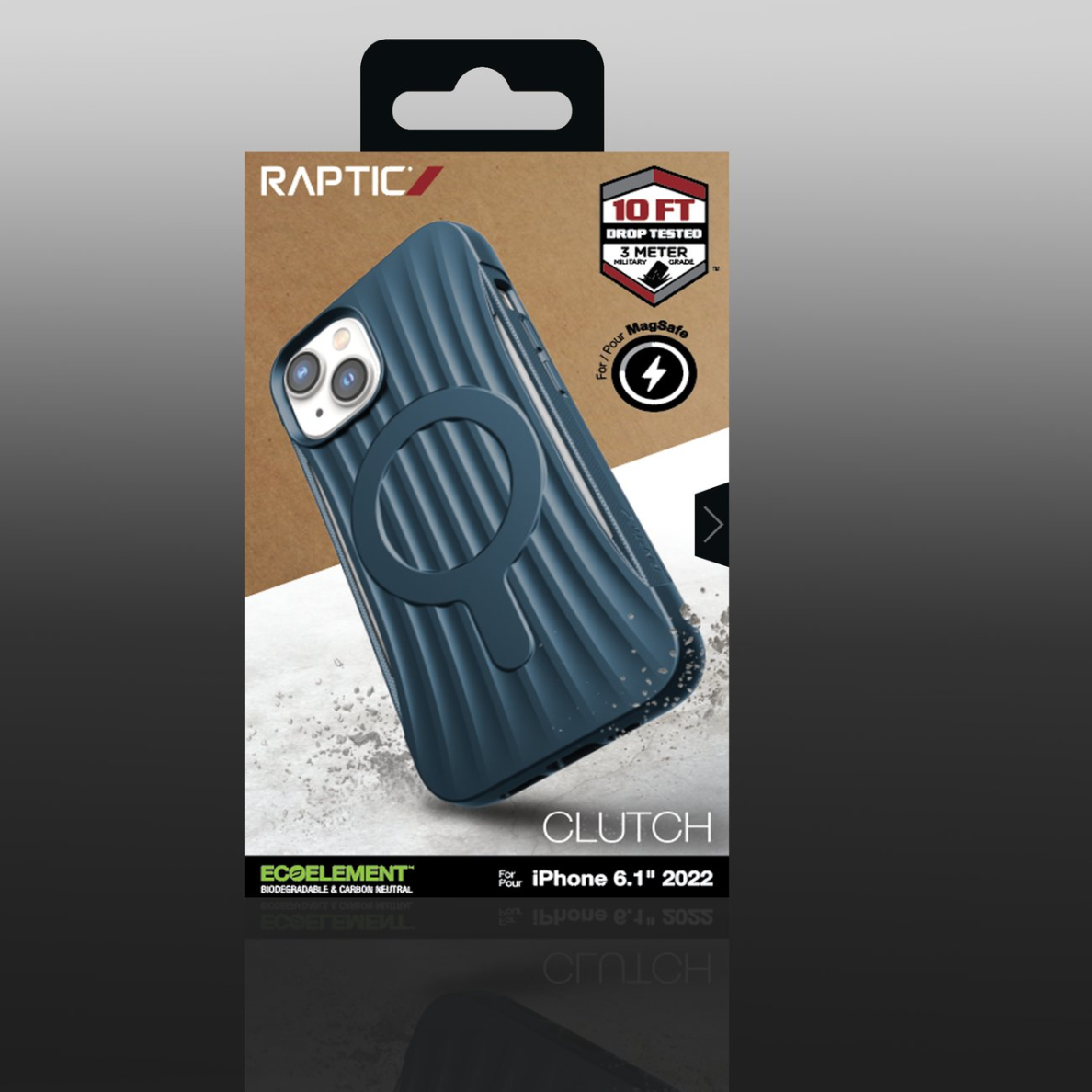 Dėklas Raptic Clutch Case iPhone 14 with MagSafe Mėlynas 5 Dėklas Raptic Clutch Case iPhone 14 with MagSafe Mėlynas 5