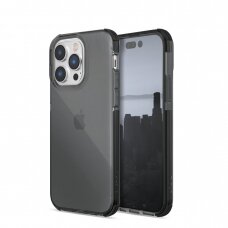 Dėklas Raptic Clear Case iPhone 14 Pro Max Juodas