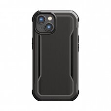 Dėklas Raptic X-Doria Fort Case iPhone 14 case with MagSafe Juodas