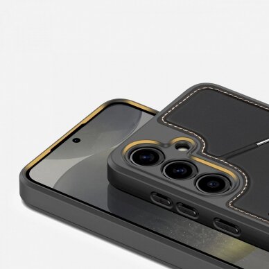 Dėklas Rafi II Mag case for Samsung S24 - Juodas 15 Dėklas Rafi II Mag case for Samsung S24 - Juodas 15