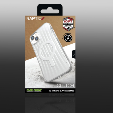 Dėklas Raptic Clutch Case iPhone 14 Plus with MagSafe Skaidrus 5 Dėklas Raptic Clutch Case iPhone 14 Plus with MagSafe Skaidrus 5