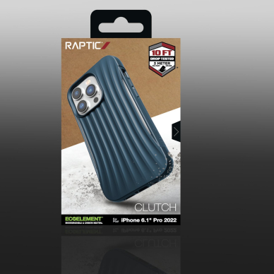 Dėklas Raptic Clutch Case iPhone 14 Pro Mėlynas 4 Dėklas Raptic Clutch Case iPhone 14 Pro Mėlynas 4