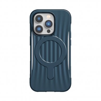 Dėklas Raptic Clutch Case iPhone 14 Pro Max with MagSafe Mėlynas