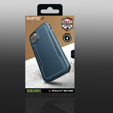 Dėklas Raptic Fort Case iPhone 14 Plus with MagSafe Mėlynas 4 Dėklas Raptic Fort Case iPhone 14 Plus with MagSafe Mėlynas 4