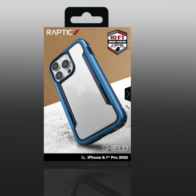 Dėklas Raptic Shield Case iPhone 14 Pro Mėlynas 4 Dėklas Raptic Shield Case iPhone 14 Pro Mėlynas 4