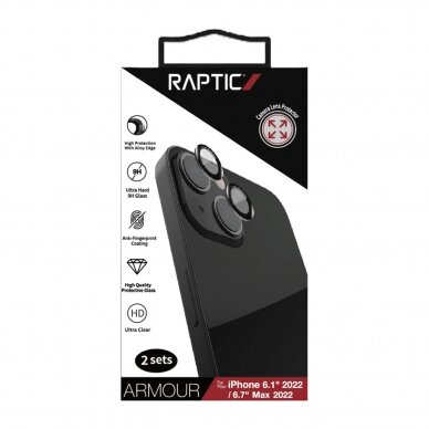 Kameros apsauga Raptic X-Doria Armor Camera Glass iPhone 14 Plus  1