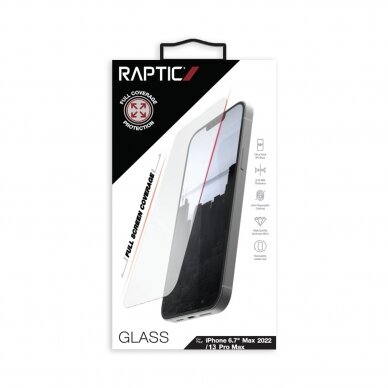 Ekrano apsauga Raptic X-Doria Full Glass iPhone 14 Plus 2