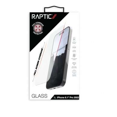 Ekrano apsauga Raptic X-Doria Full Glass iPhone 14 Pro 2