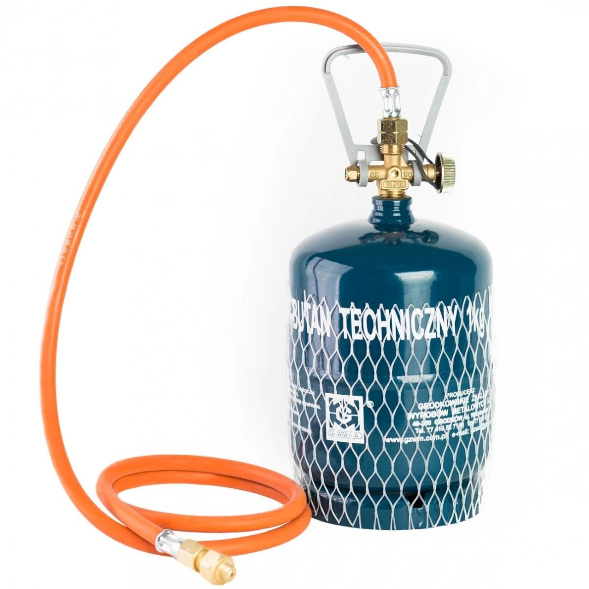 Reduction connection to a tourist gas cylinder G 3/8 L - 7/16 hose 1.5 m 5 Reduction connection to a tourist gas cylinder G 3/8 L - 7/16 hose 1.5 m 5