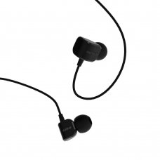 Ausinės Remax In-Ear Headphone With Microphone And In-Line Control Juodos