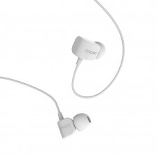 Remax In-Ear Headphone With Microphone And In-Line Control White (Rm-502 White)