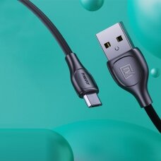 Kabelis Remax Lesu Pro USB - Lightning 480 Mbps 2,1 A 1 m Baltas (RC-160i)